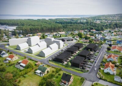 Bostadsprojekt för fastigheten Backen 1:141